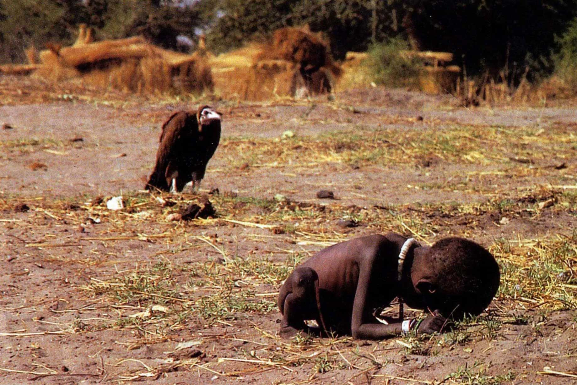 Kevin Carter La Niña y el Buitre