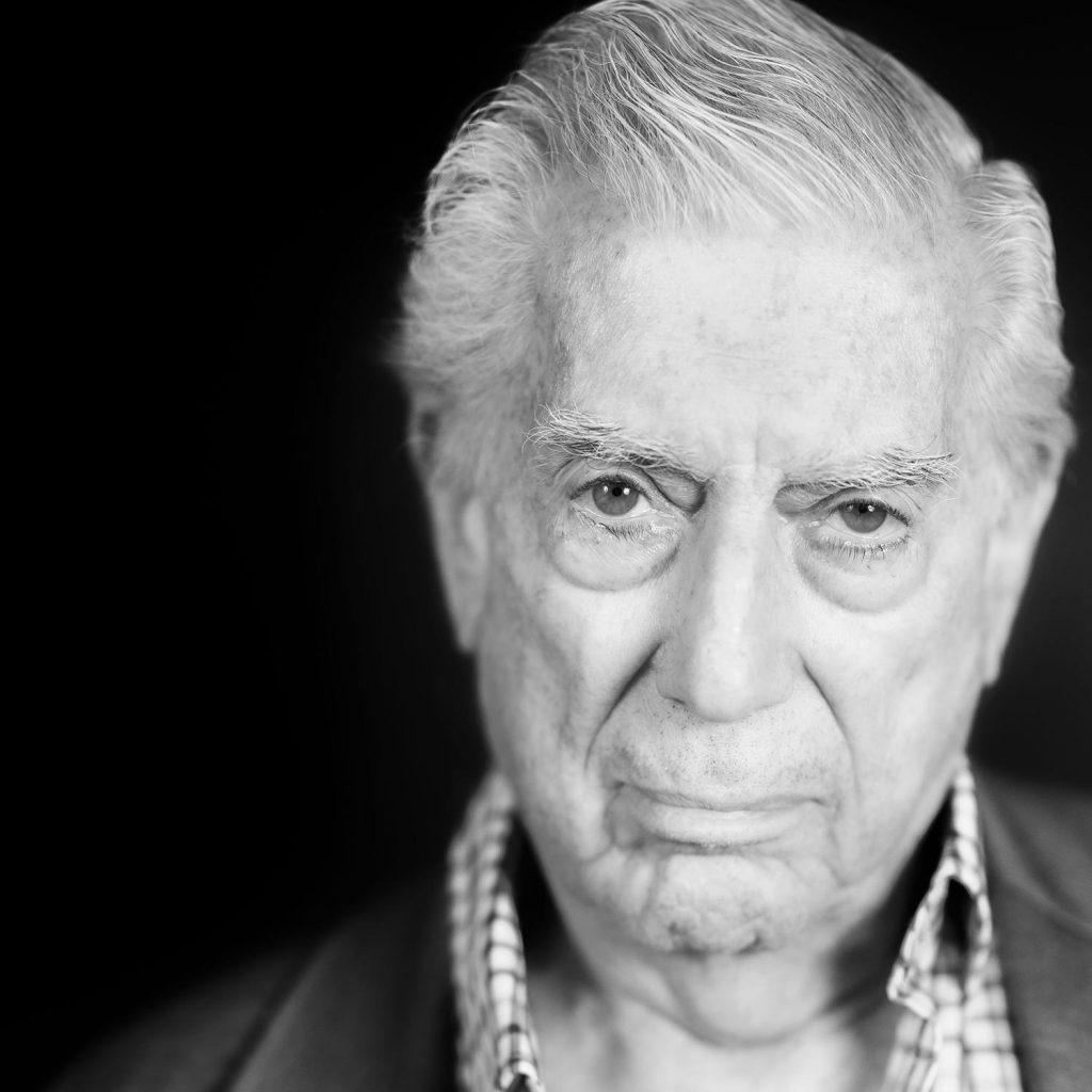 Retrato a Mario Vargas Llosa por Jeosm