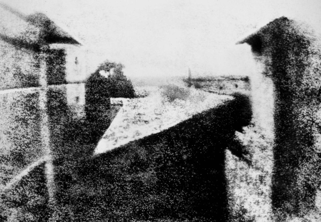 Nicéphore Niépce, Vista desde la ventana en Le Gras