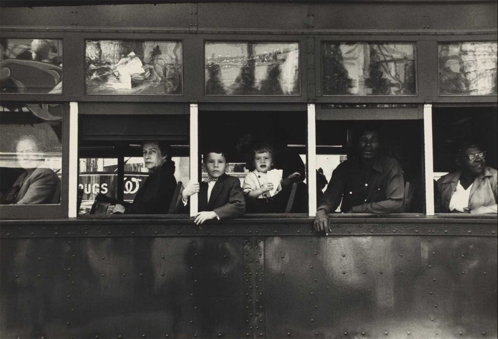 Robert Frank, Trolley-New Orleans, 1955